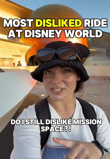 🚀 Is this the MOST disliked ride at Disney World?! 👀 Here’s my full Mission: SPACE experience at EPCOT ⬇️ 😬 Before the ride • The nerves were REAL stepping into the queue • This ride has a reputation… and I was questioning my life choices 🛰️ Inside Mission: SPACE • Super immersive control-room vibes • The pre-show definitely sets the tone and builds the suspense 🚀 Boarding the spacecraft • Walking into the capsule = instant adrenaline • Tight space, seatbelts locked… no turning back 😱✨ Dur