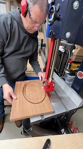 Precision starts with confidence—and the Bandsaw gives you both, cut after cut. Thanks for sharing. @makingathome #harveywoodworking #bandsaw #tablesaw #woodwork #woodworking | Harvey Woodworking
