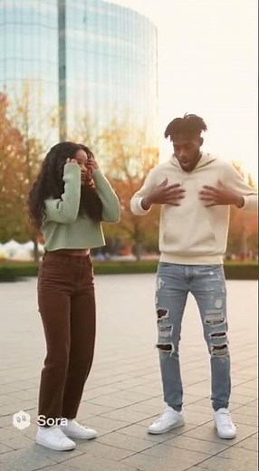 BODY SWAP COUPLE CHALLENGE 😱✨ #BodySwap #GenderSwap #Sora2 #bodyswitch #shortvideo #tiktok #mtf #ftm