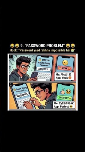 Password Problem 😮😂😂 !! Relatable ✨ #shorts #password