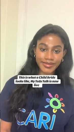 This is what a child bride looks like