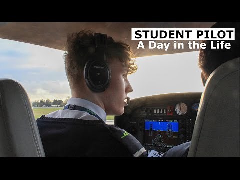 A Day in the Life of a STUDENT PILOT