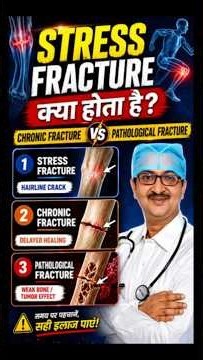 स्ट्रेस फ्रैक्चर क्या होता है? जानिए इसके कारण और लक्षण | What Is a Stress Fracture? Causes