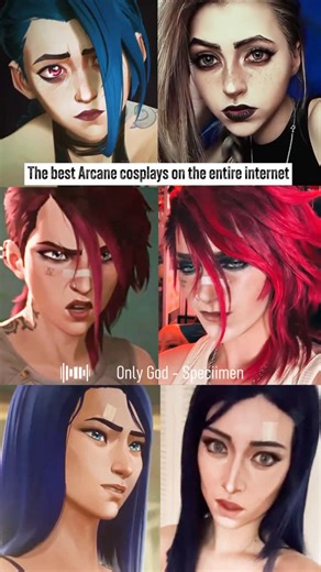 Vi Jinx on Instagram: "The best Arcane cosplays on the entire internet — these people did NOT come to play 💙🔥 #arcane #vi #jinx @itslanicos @jinxxhizm @1d3lla"