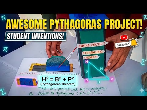 How to Explain Pythagoras Theorem Visually? (Amazing 3D Project)