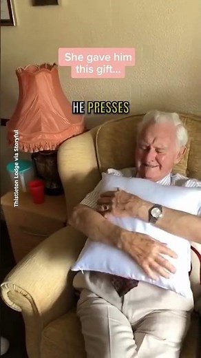 She Gave Him a Pillow With His Late Wife's Photo