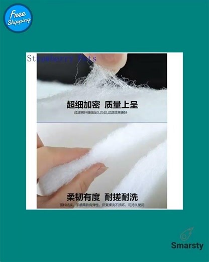 Super Thick Biochemical Filter Sponge for Aquarium Tanks