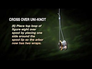 How to tie a Spiderwire CrossOver Uni Knot