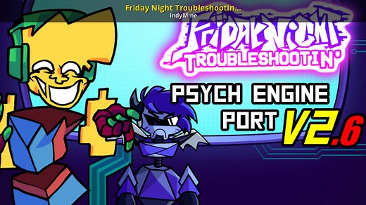 Friday Night Troubleshootin' - PSYCH ENGINE PORT Mod for Friday Night Funkin' | FNF Mods