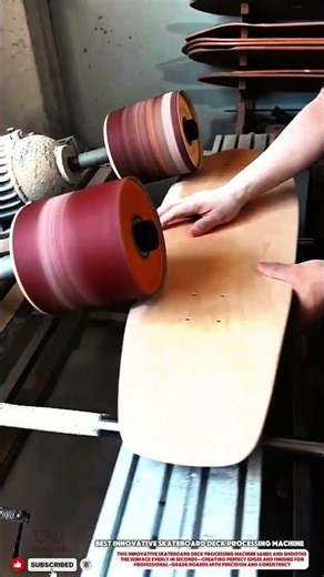 Best Innovative Skateboard Deck Processing Machine
