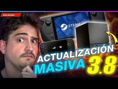 🔴 MASSIVE STEAMOS 3.8 UPDATE: STEAM MACHINE ADVANCE, MULTIPLE LAPTOP SUPPORT and MORE!
