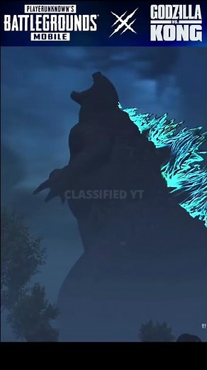 GODZILLA VS KONG MODE GAMEPLAY - COMING SOON ( PUBG MOBILE ) #shorts #youtubeshorts