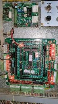 Old Machine Room small home passenger Lift inspection for AMC check Electrical and mechanical parts