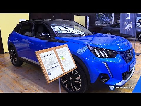 2021 Peugeot e 2008 Line Up GT Pack - Exterior and Interior Walkaround - 2021 E Mobility show