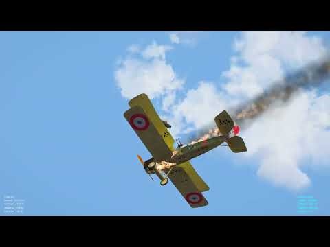 First Eagles 2 - Western Front, September of 1918; Pfalz D.VIII Balloon Defence Flight and Action