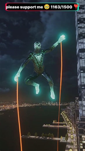 Marvel Spider-Man 2 miles morales slow and highlight moment ❣️