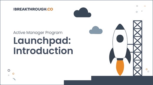 Active Manager Program Launchpad: Introduction