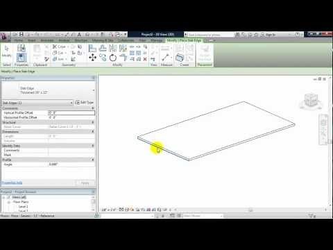 Revit Parametric Floor Slab