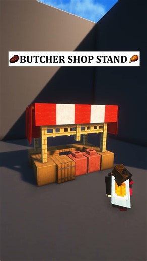 Minecraft Mini Builds | Ep 1. Butcher Stall