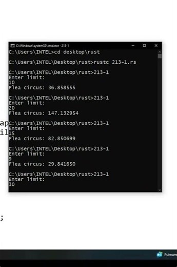 rust | Euler project -Flea Circus' | CodeLearning