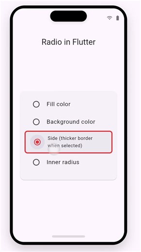 Flutter Radio button #coding #flutter