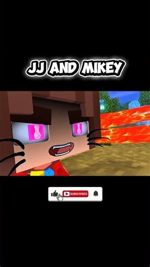 JJ and Mikey water Dog and Fire Cat - jj and mikey Animations - Maizen Minecraft Animation