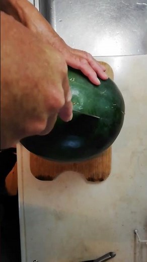 大玉黒西瓜の収穫タイミング