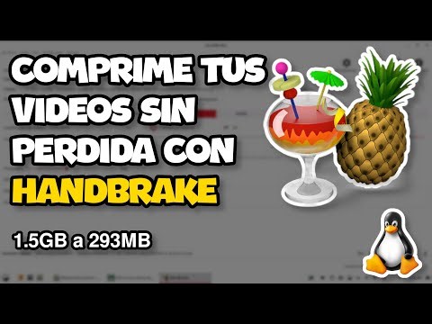 Comprime tus vídeos sin perdida con Handbrake | Gabriel Lopez - Tutoriales