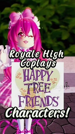 Happy Tree Friends Royale High Cosplays in Roblox