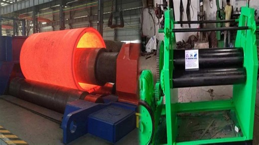 Stunning Process Behind Making Of Steel Mill Roller