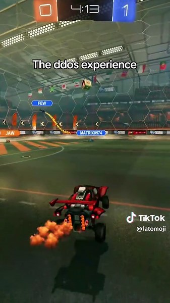 Experiencing DDoS Attacks in Rocket League