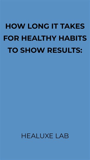 Daily Health Habits on Instagram: "Most people quit too early… right before the change begins. Healthy habits don’t work overnight. They work quietly. A few days to clear the fog. A couple weeks to feel lighter. A few weeks and your body starts trusting you again. Nothing dramatic. Nothing extreme. Just consistency doing its thing behind the scenes. The results are coming — if you give them time. Save this so you don’t forget when motivation dips 🧠✨ ⸻ #healthyhabits #wellnessjourney #mindbodyhe