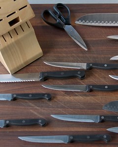 Instead of wasting money on a set of mediocre knives (half of which you'll never use), you can create your own set of Test Kitchen all stars. Hannah and Lisa walk you through our top knife picks: https://bit.ly/3X7yCnM 🔪 | America's Test Kitchen