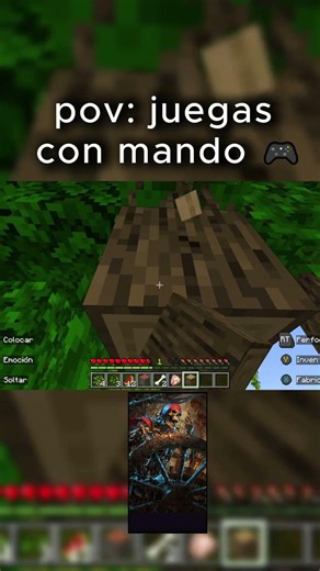 POV juegas Minecraft con mando en 2026 🎮