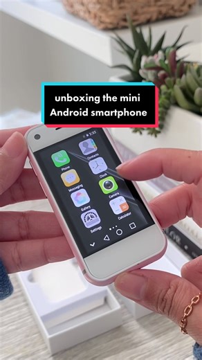Unboxing the World's Smallest Mini Smartphone