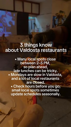 Discover Valdosta's Local Restaurant Scene