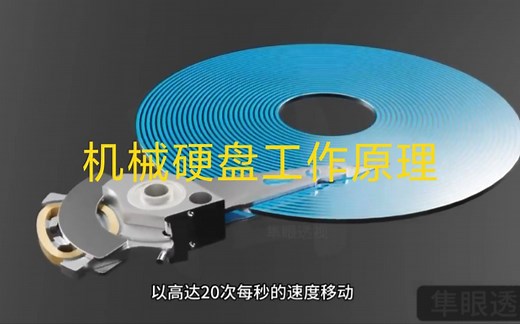 机械硬盘的工作原理
