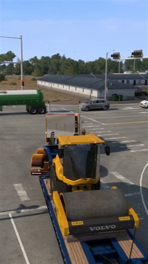 American Truck Simulator Gameplay Highway US Route 66 Hidden Route City Tucumcari for Albuquerque