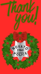 Last Saturday, the Novato Police Department teamed up once again with North Marin Community Services (NMCS), Novato Fire Protection District (NFD), Novato Unified School District (NUSD) and Target to bring holiday joy and cheer to 60 local children and their families from under-resourced communities. Children shopped with a local First Responder and bought gifts for themselves and their family. Santa stopped by on his way to the North Pole, adding an element of holiday magic for the kids! Thank 