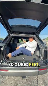 How is the space in the back of an Equinox?