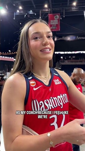 UCLA Coach Michaela Onyenwere Reunites with Betts & Dugalić on the Mystics 💙