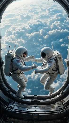 Floating Among the Stars: Astronauts in Space 🌌🚀