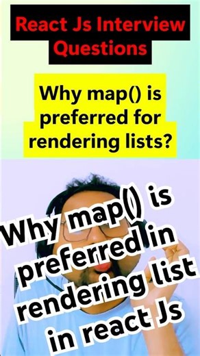 Why map() is Best for Rendering Lists in React? 🤔 | 91 #easytoupgrade #reactjs