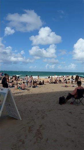Condado Beach During Spring Break Was Packed | San Juan Puerto Rico