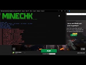 MineChk | Minecraft Acc Checker | by 41ul(Batman)
