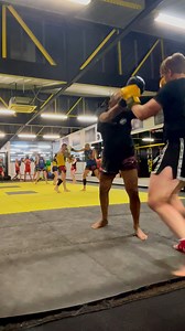 Sparring without shin pads really makes you think about kick placement!