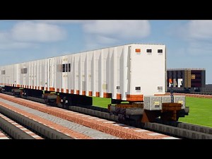 Minecraft RoadRailer NS Trailer Train Tutorial
