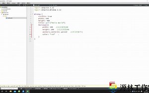qml/Qt Quick系统教学 第一章05 注释