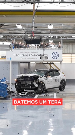 14K views · 639 reactions | Batemos um Tera! Confira como esse VW se saiu no crash test. #opiniaosincera #volkswagen #tera #crashtest | Opinião Sincera | Facebook