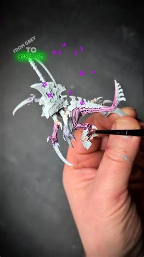 Tyranid Prime Synapse Leader | Tyranids | Warhammer 40K | White Skin Tutorial